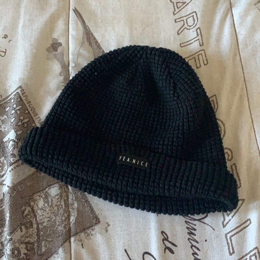 Black Beanie